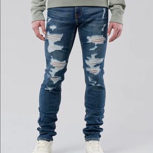 Holister stacked skinny jeans